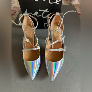 Banana Republic Holographic Strappy Women's Shoes
